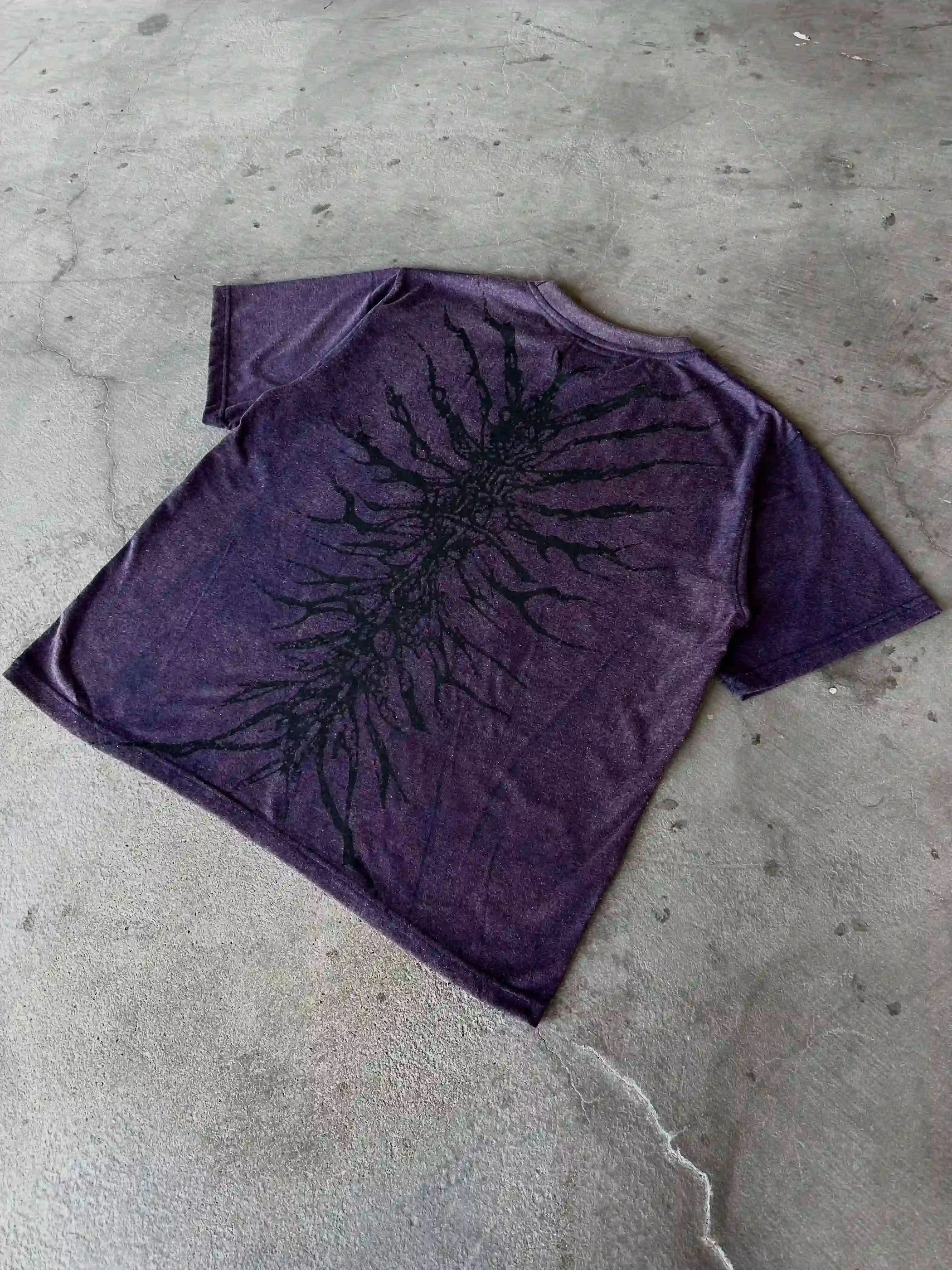 "Ghoul" T-Shirt (Dark Purple)-IYAMIUIO