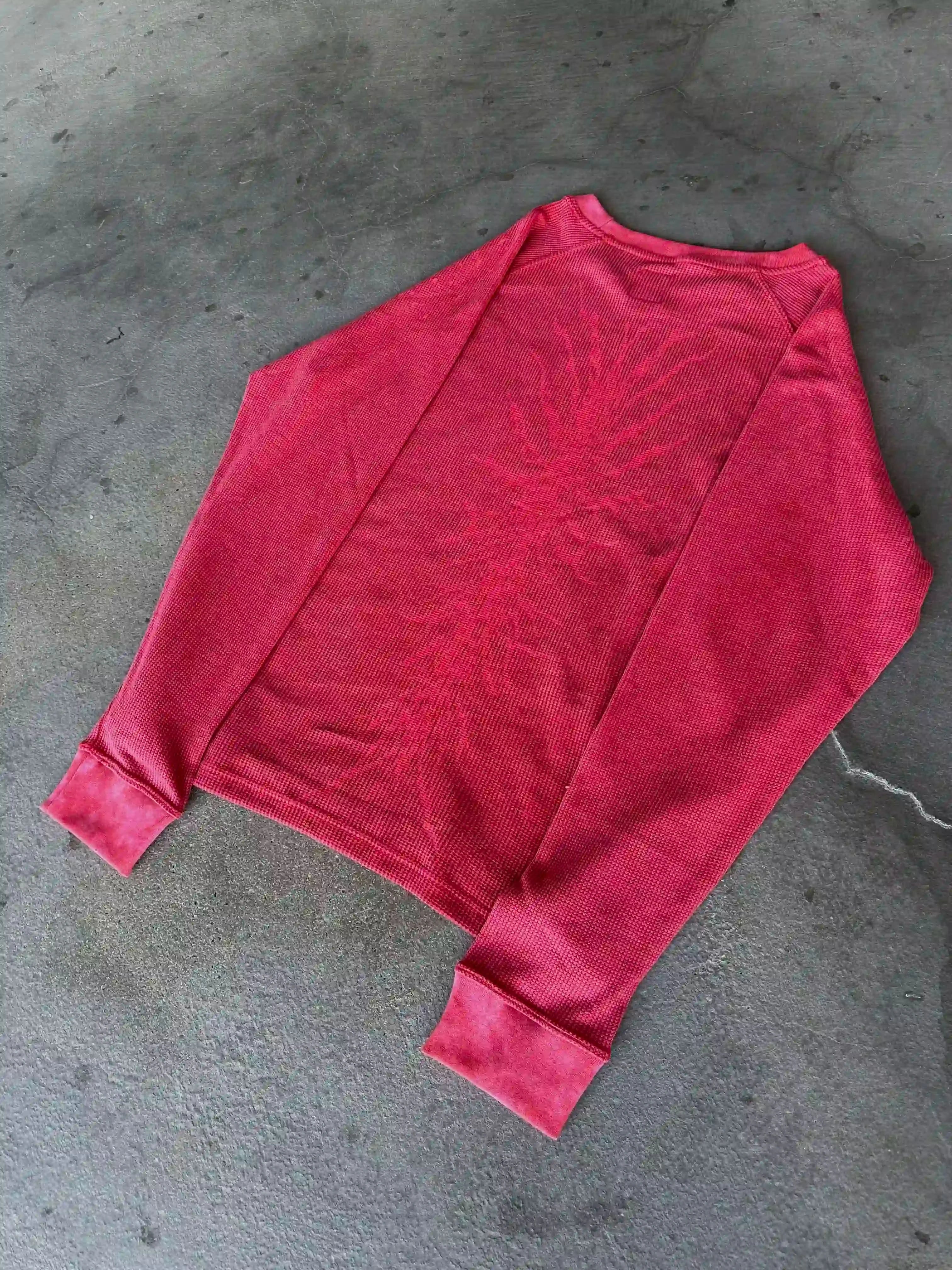 "Ghoul" Long-Sleeve (Light Red)-IYAMIUIO