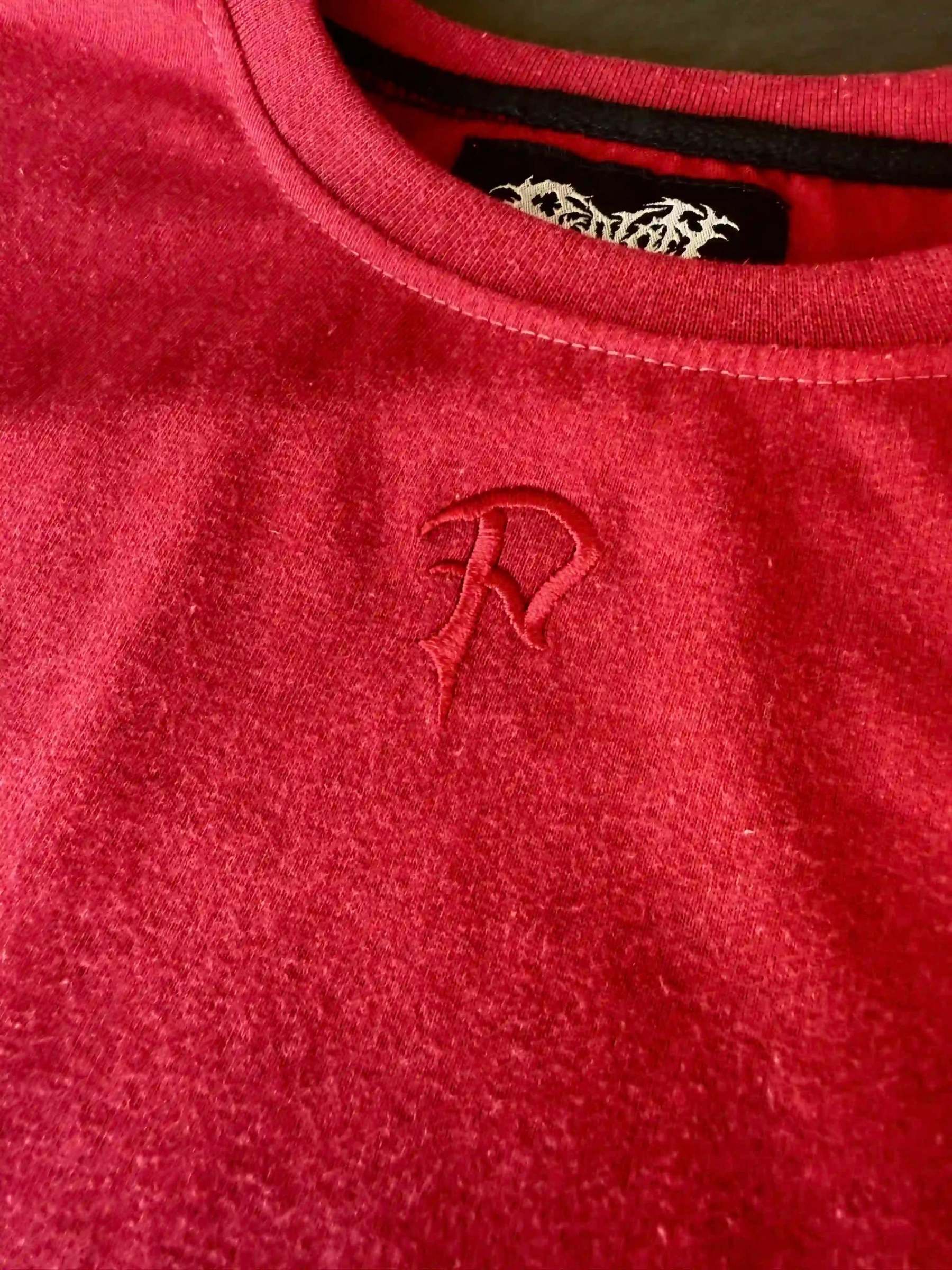 "Ghoul" T-Shirt (Red)-IYAMIUIO