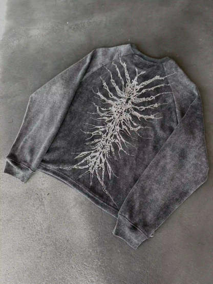 GHOUL JEANS+SWEATSHIRT-IYAMIUIO