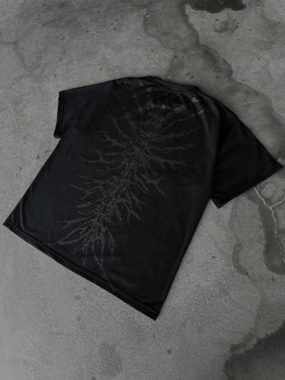 “Ghoul” T-Shirt (Onyx)-IYAMIUIO
