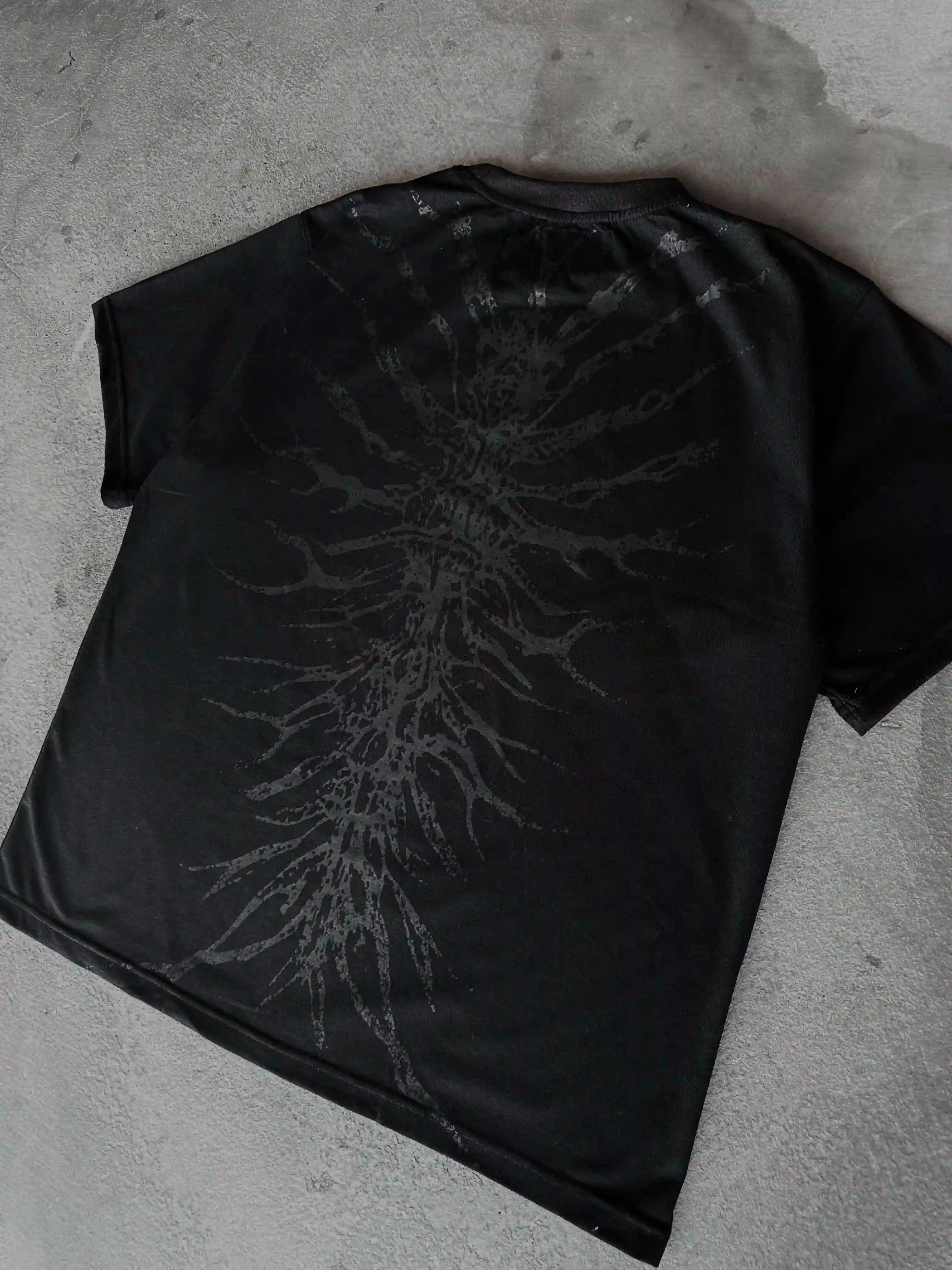 “Ghoul” T-Shirt (Onyx)-IYAMIUIO