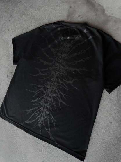 “Ghoul” T-Shirt (Onyx)-IYAMIUIO