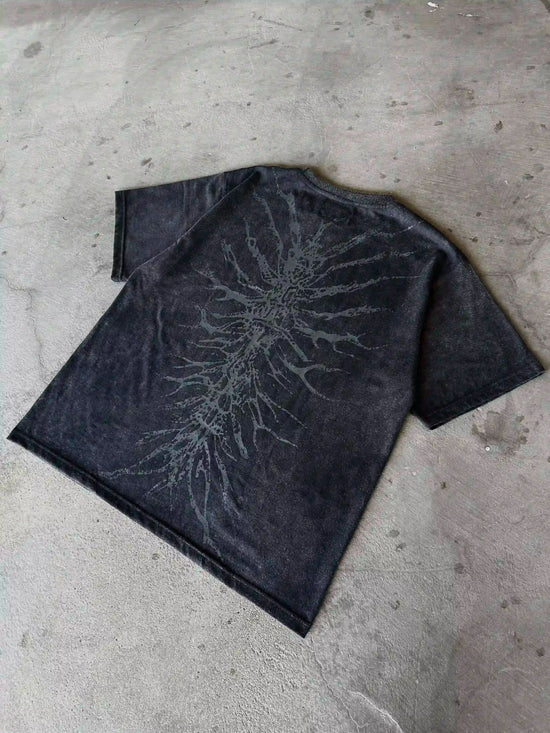 GHOUL JORTS+WASHED BLACK TEE-IYAMIUIO