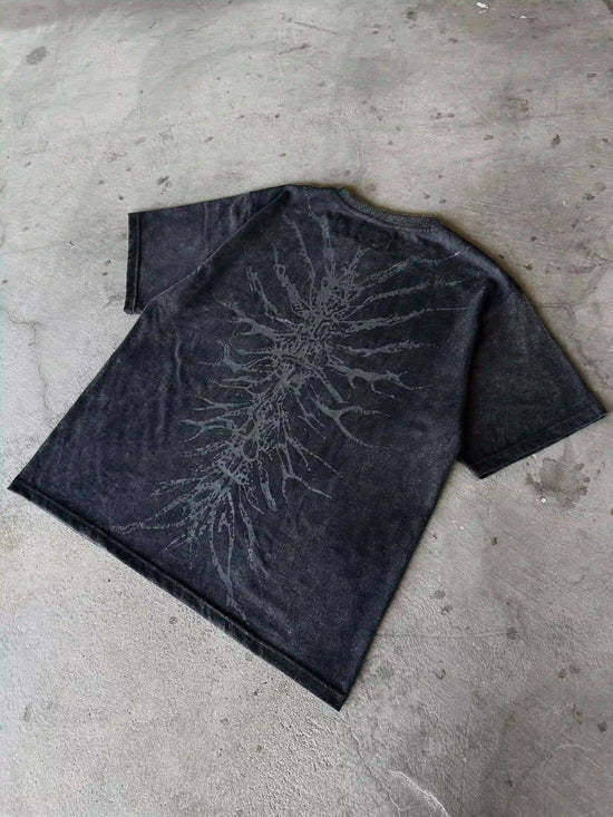 GHOUL JORTS+WASHED BLACK TEE-IYAMIUIO