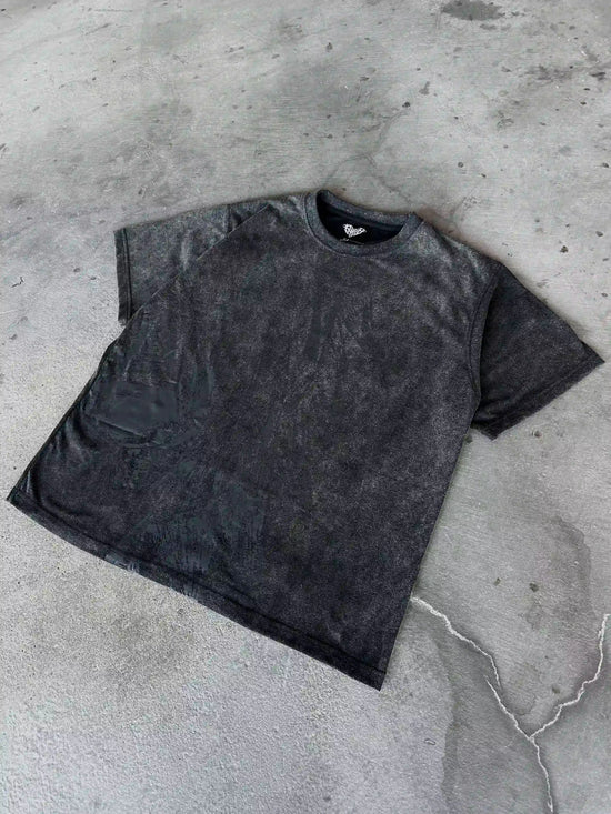 GHOUL JORTS+WASHED BLACK TEE-IYAMIUIO