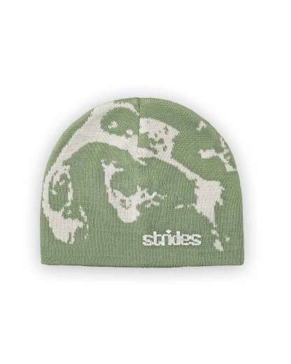 Splatter Beanie Olive-IYAMIUIO