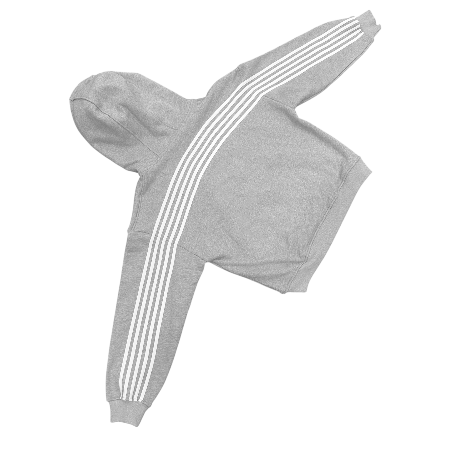 V2 SPIKE HOODIE (GREY/WHITE)-IYAMIUIO