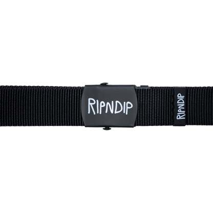 Logo Web Belt (Black)-IYAMIUIO