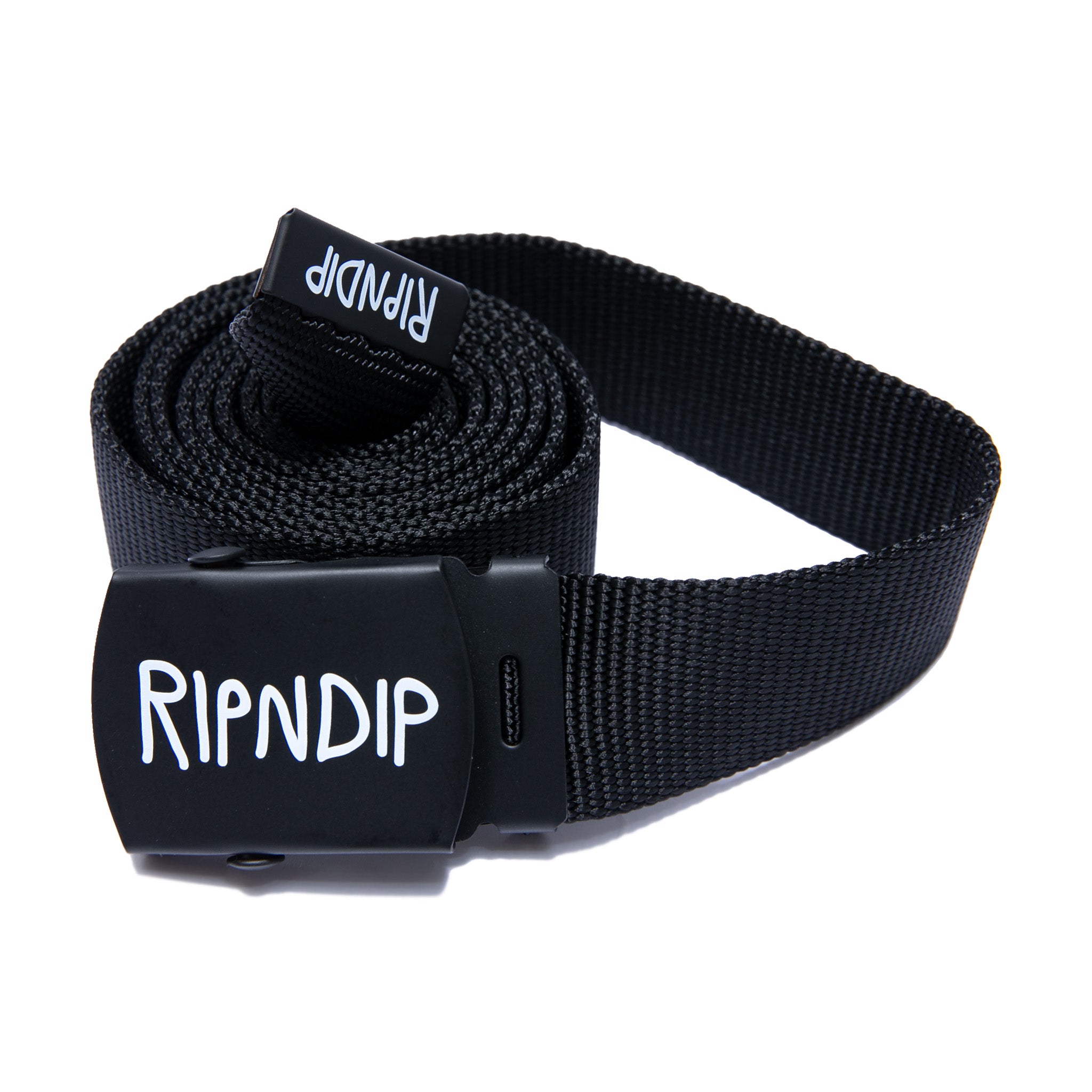 Logo Web Belt (Black)-IYAMIUIO