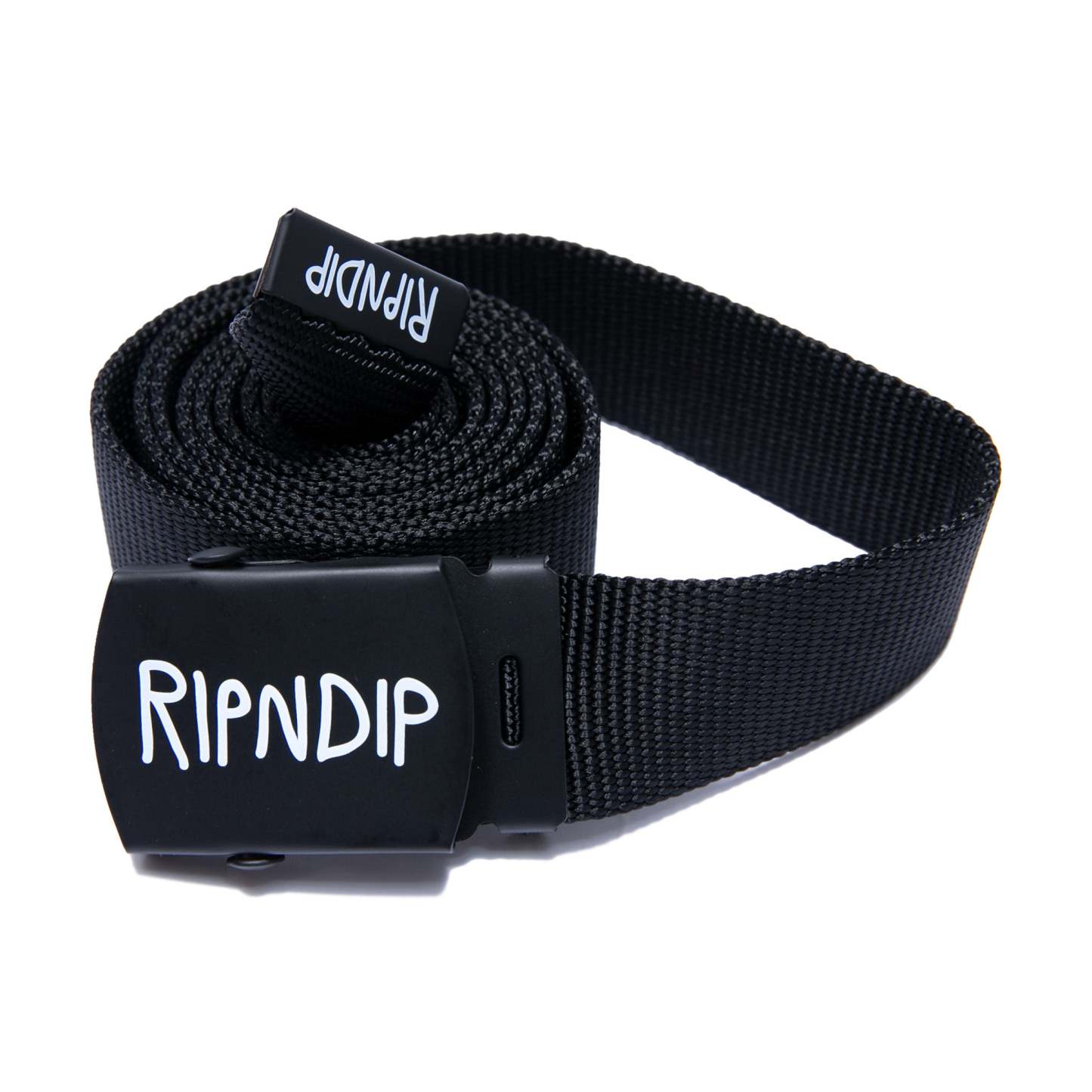 Logo Web Belt (Black)-IYAMIUIO