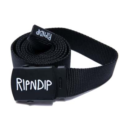 Logo Web Belt (Black)-IYAMIUIO