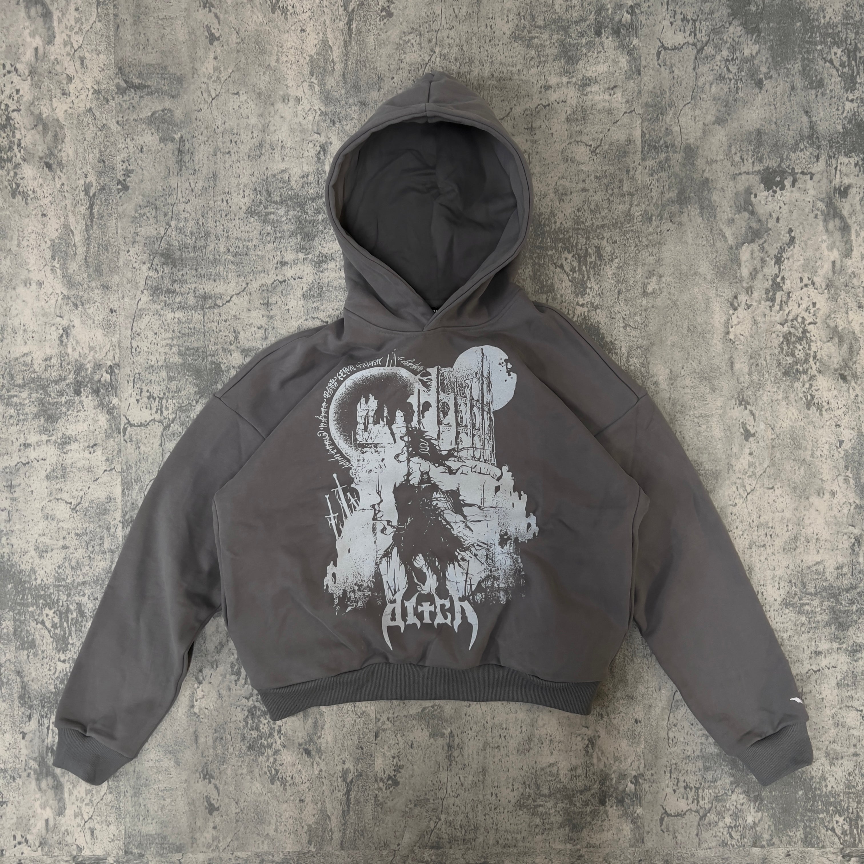 WARDEN PULLOVER (CEMENT)-IYAMIUIO