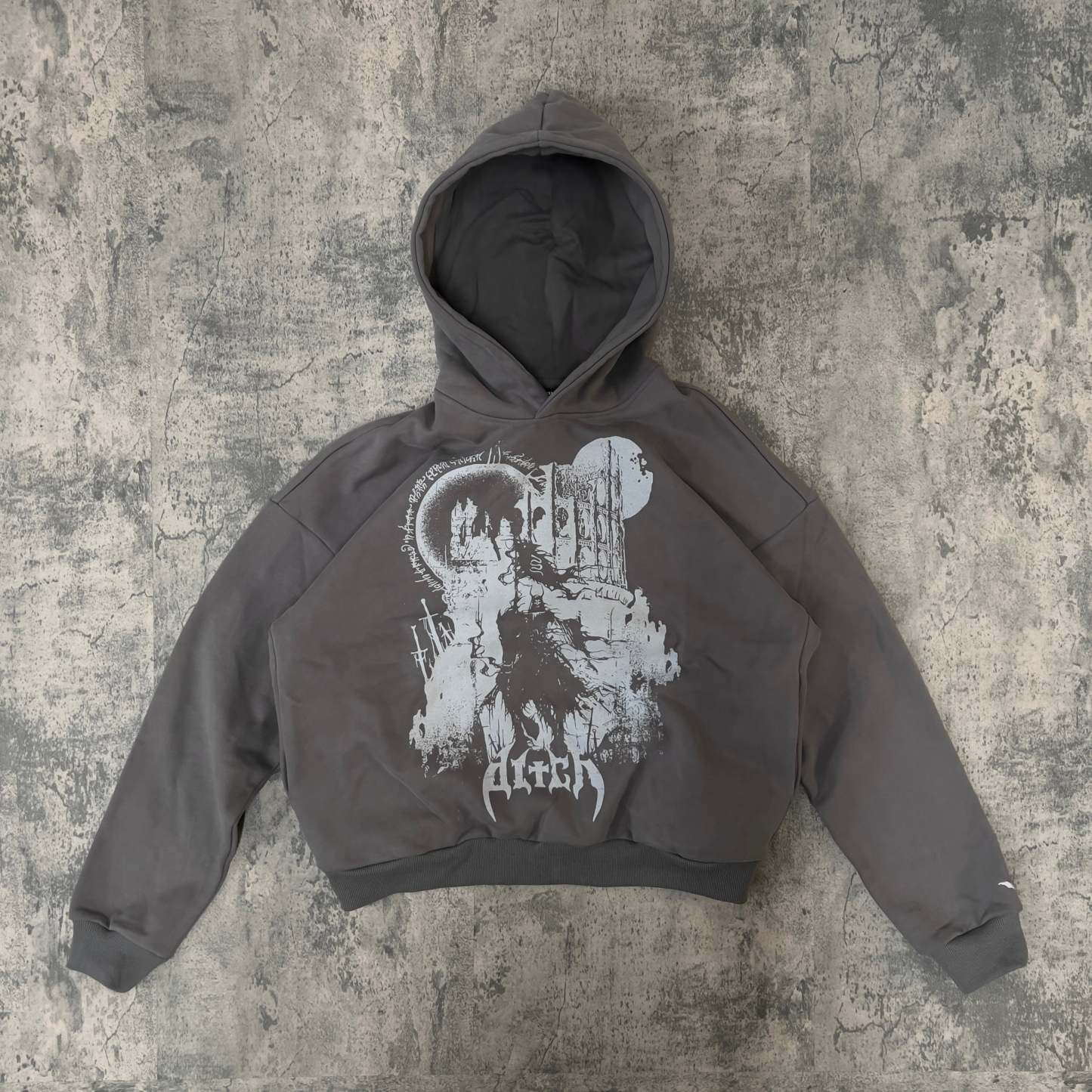 WARDEN PULLOVER (CEMENT)-IYAMIUIO