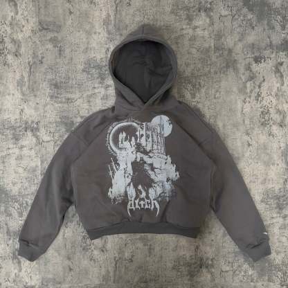 WARDEN PULLOVER (CEMENT)-IYAMIUIO