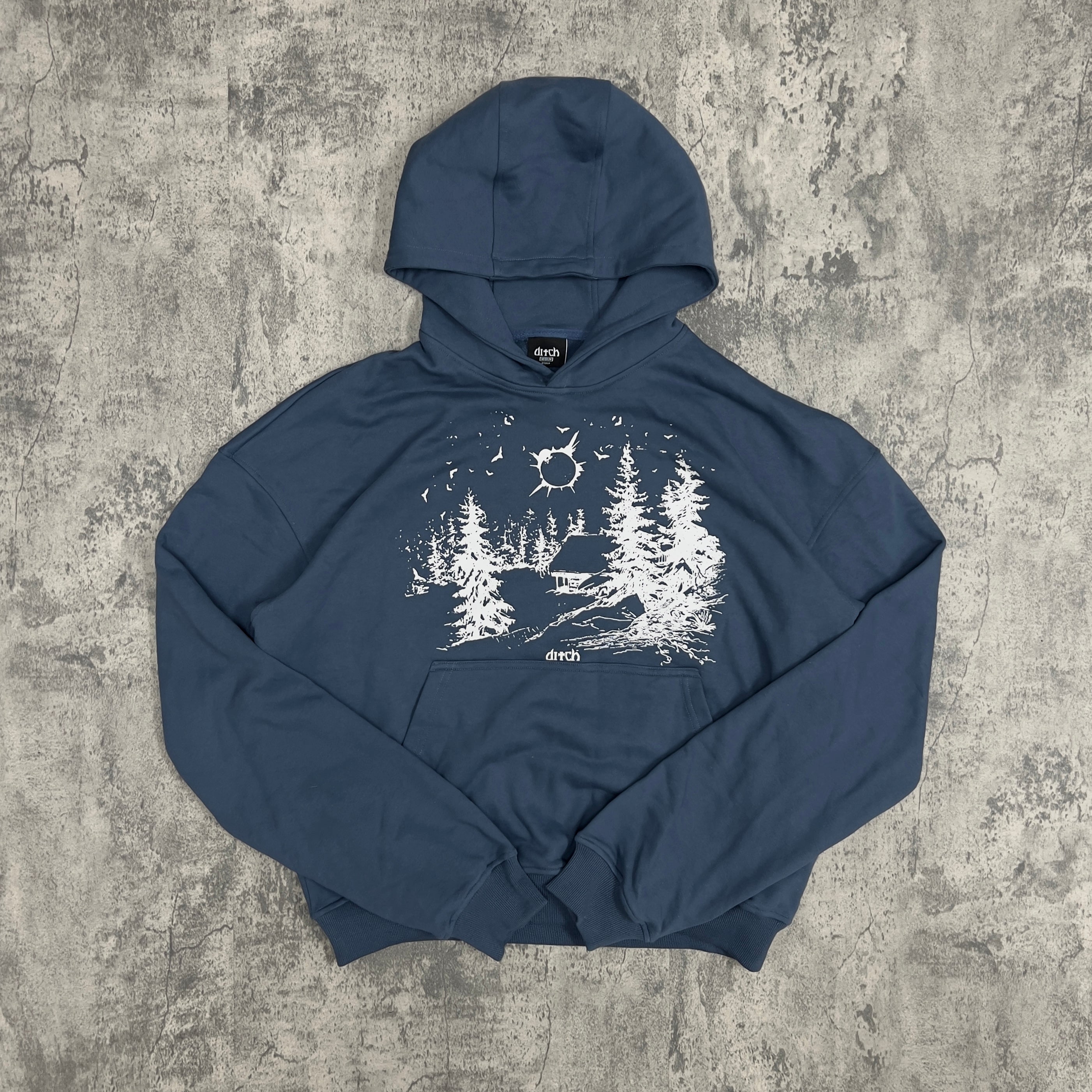 CABIN PULLOVER (COBALT)-IYAMIUIO