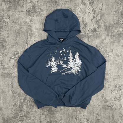 CABIN PULLOVER (COBALT)-IYAMIUIO