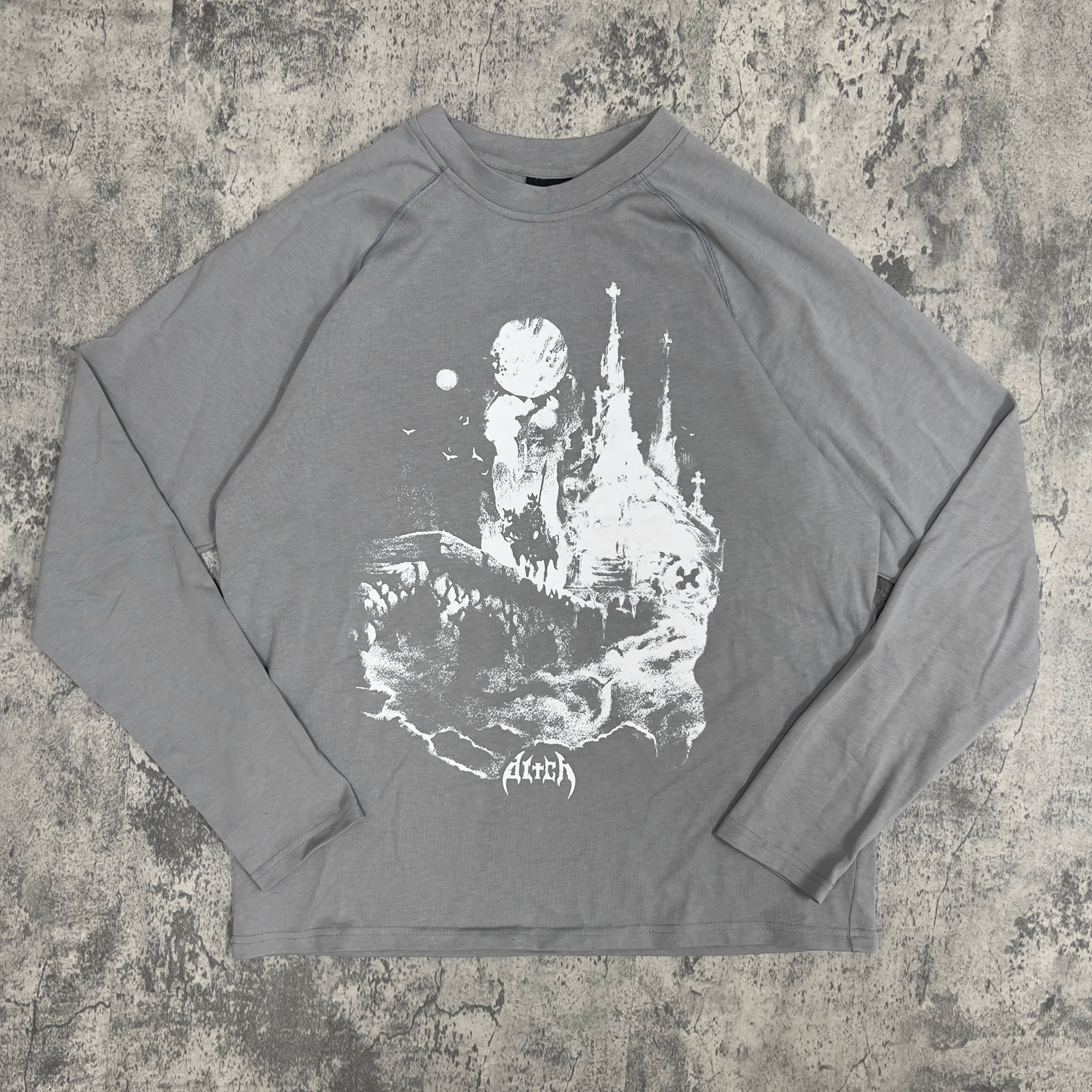 ICE CASTLE LONG SLEEVE (IVORY)-IYAMIUIO