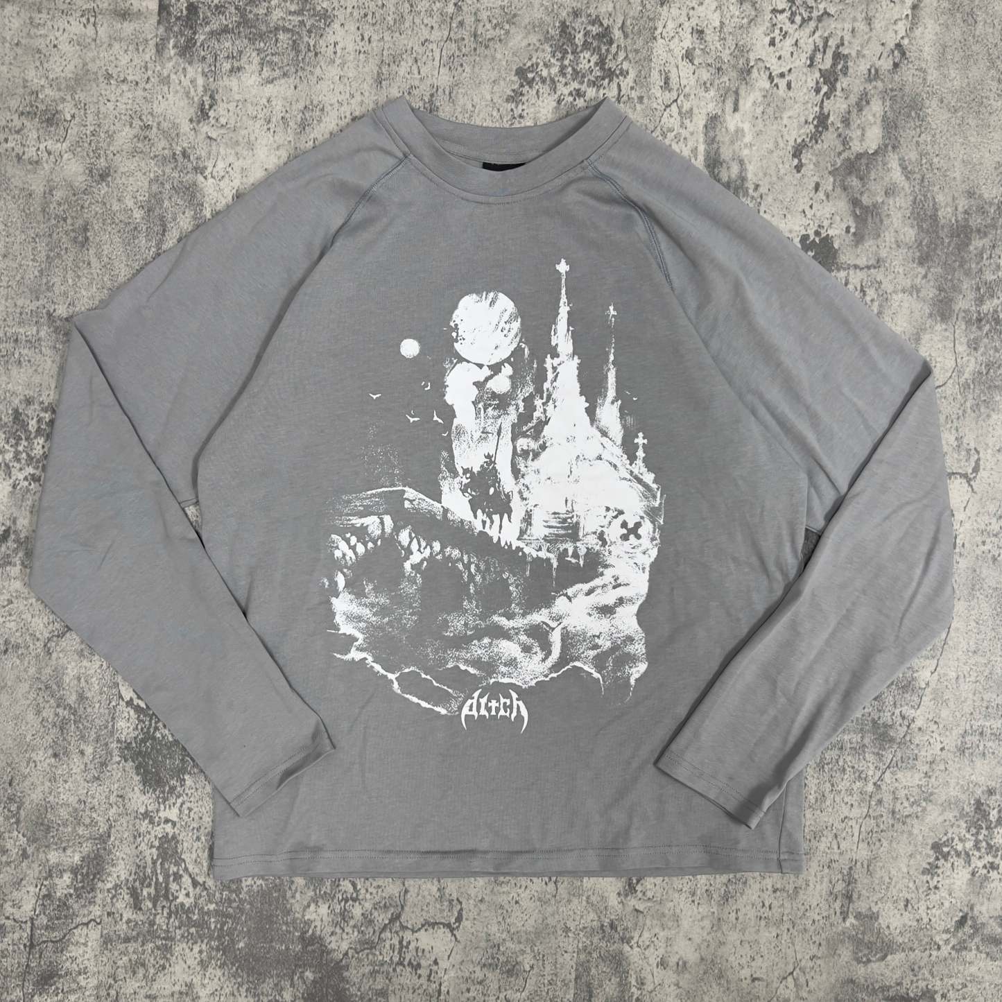 ICE CASTLE LONG SLEEVE (IVORY)-IYAMIUIO