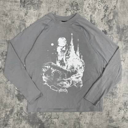 ICE CASTLE LONG SLEEVE (IVORY)-IYAMIUIO