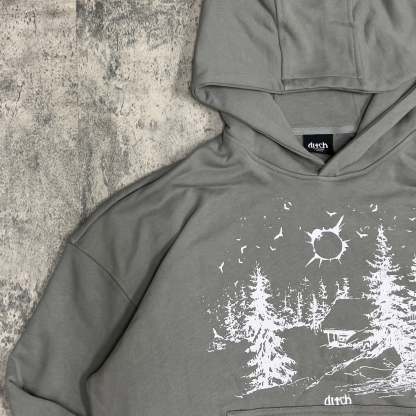 CABIN PULLOVER (CEMENT)-IYAMIUIO