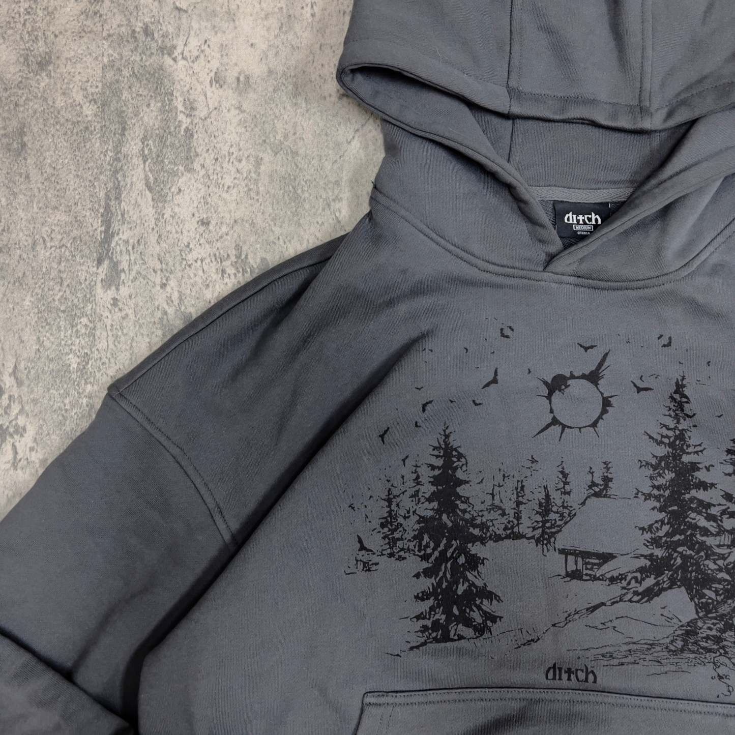 CABIN PULLOVER (GREY)-IYAMIUIO