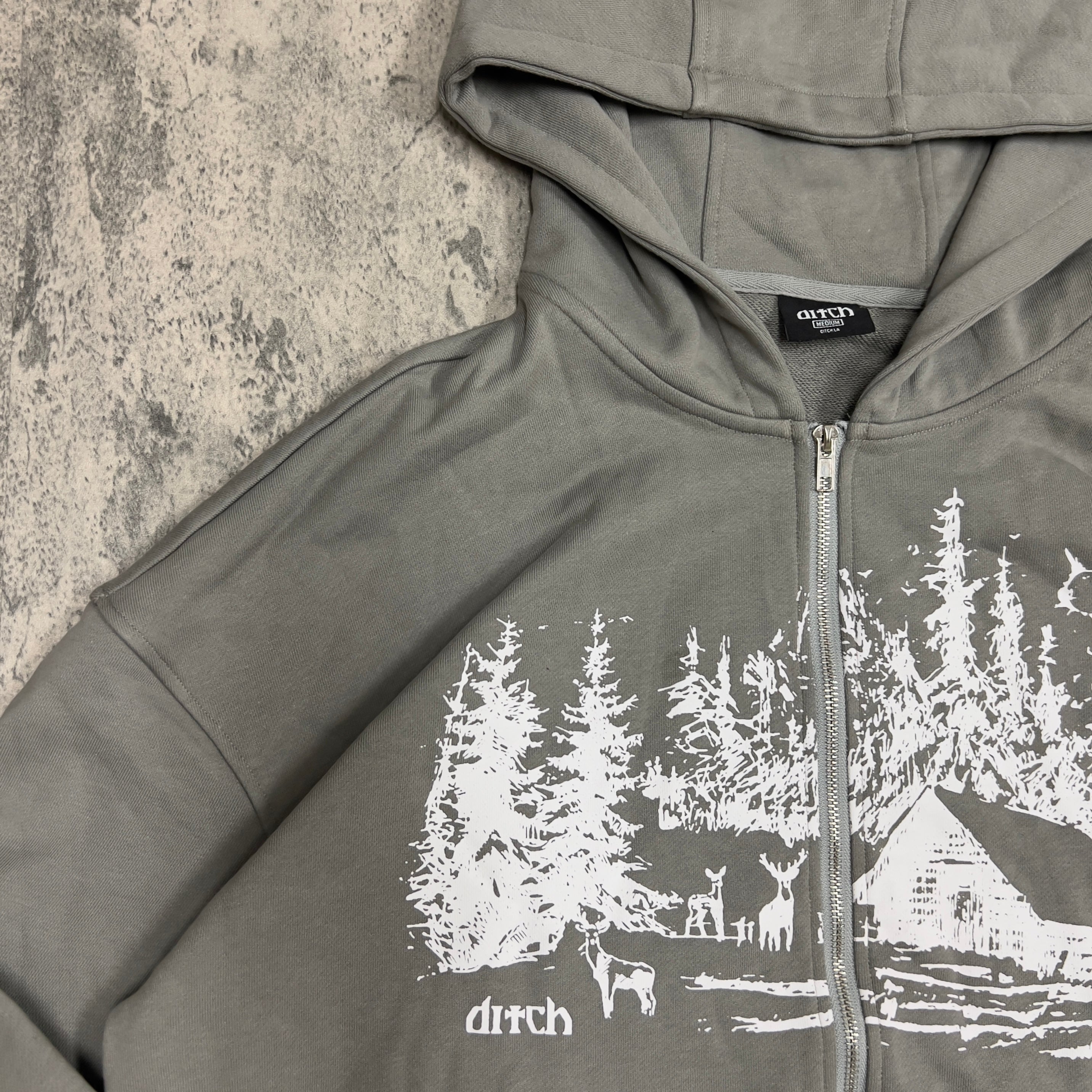 CABIN ZIPUP (CEMENT)-IYAMIUIO