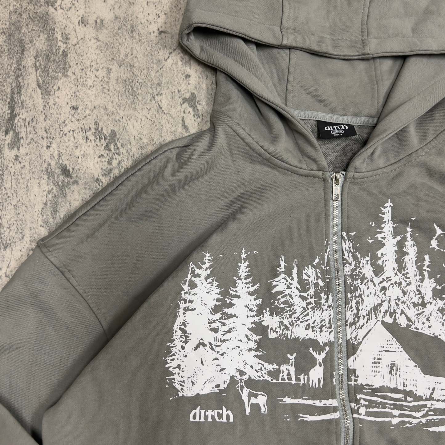 CABIN ZIPUP (CEMENT)-IYAMIUIO