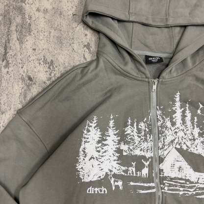 CABIN ZIPUP (CEMENT)-IYAMIUIO