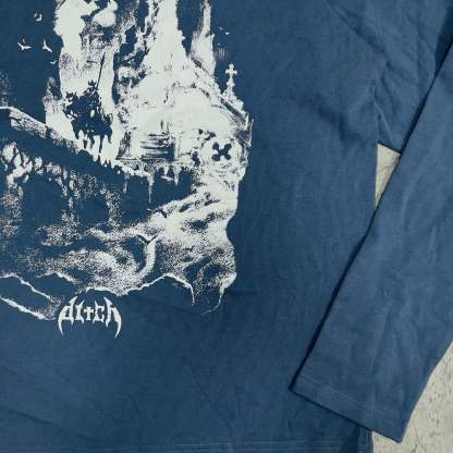 ICE CASTLE LONG SLEEVE (COBALT)-IYAMIUIO