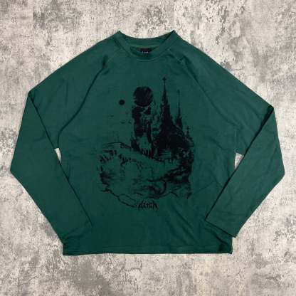 ICE CASTLE LONG SLEEVE (PINE)-IYAMIUIO