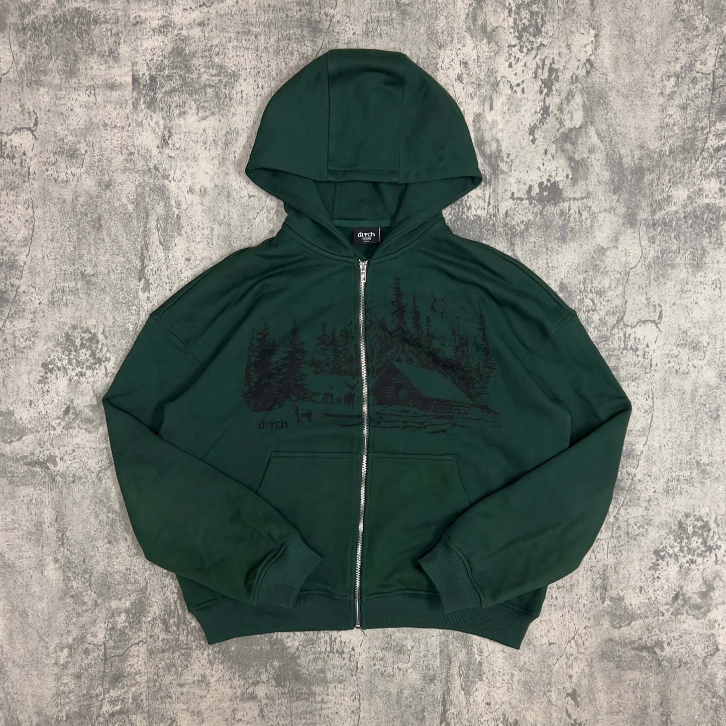 CABIN ZIPUP (PINE)-IYAMIUIO