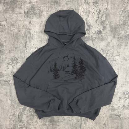 CABIN PULLOVER (GREY)-IYAMIUIO