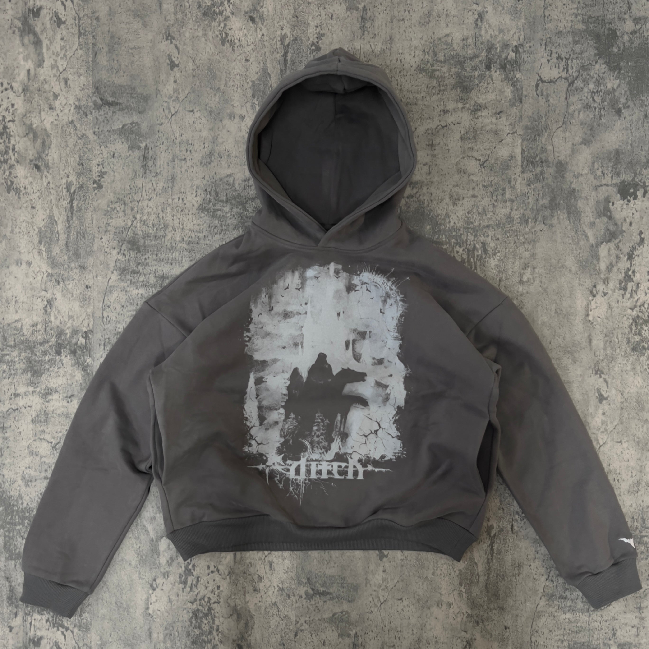 SILHOUETTE PULLOVER (CEMENT)-IYAMIUIO