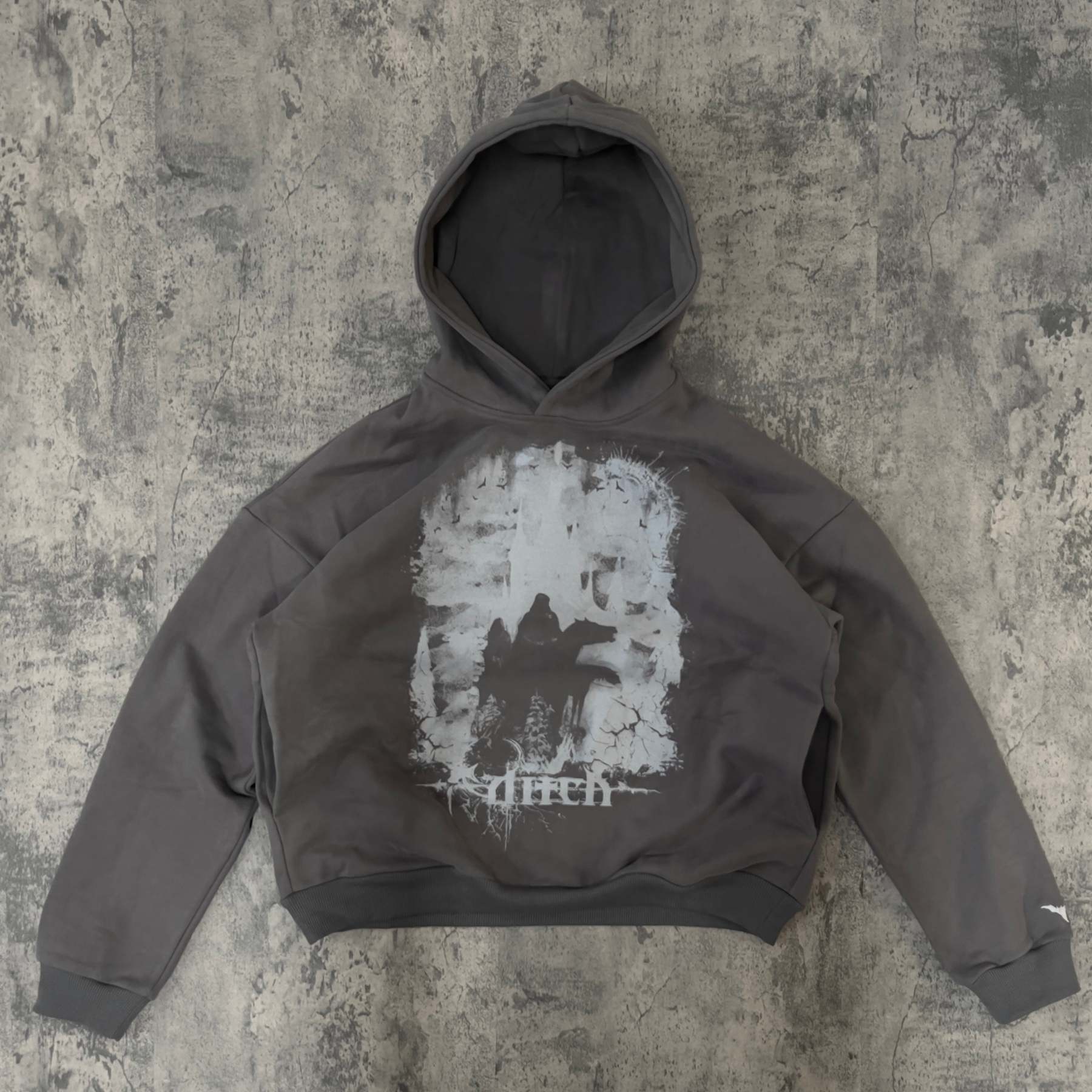 SILHOUETTE PULLOVER (CEMENT)-IYAMIUIO