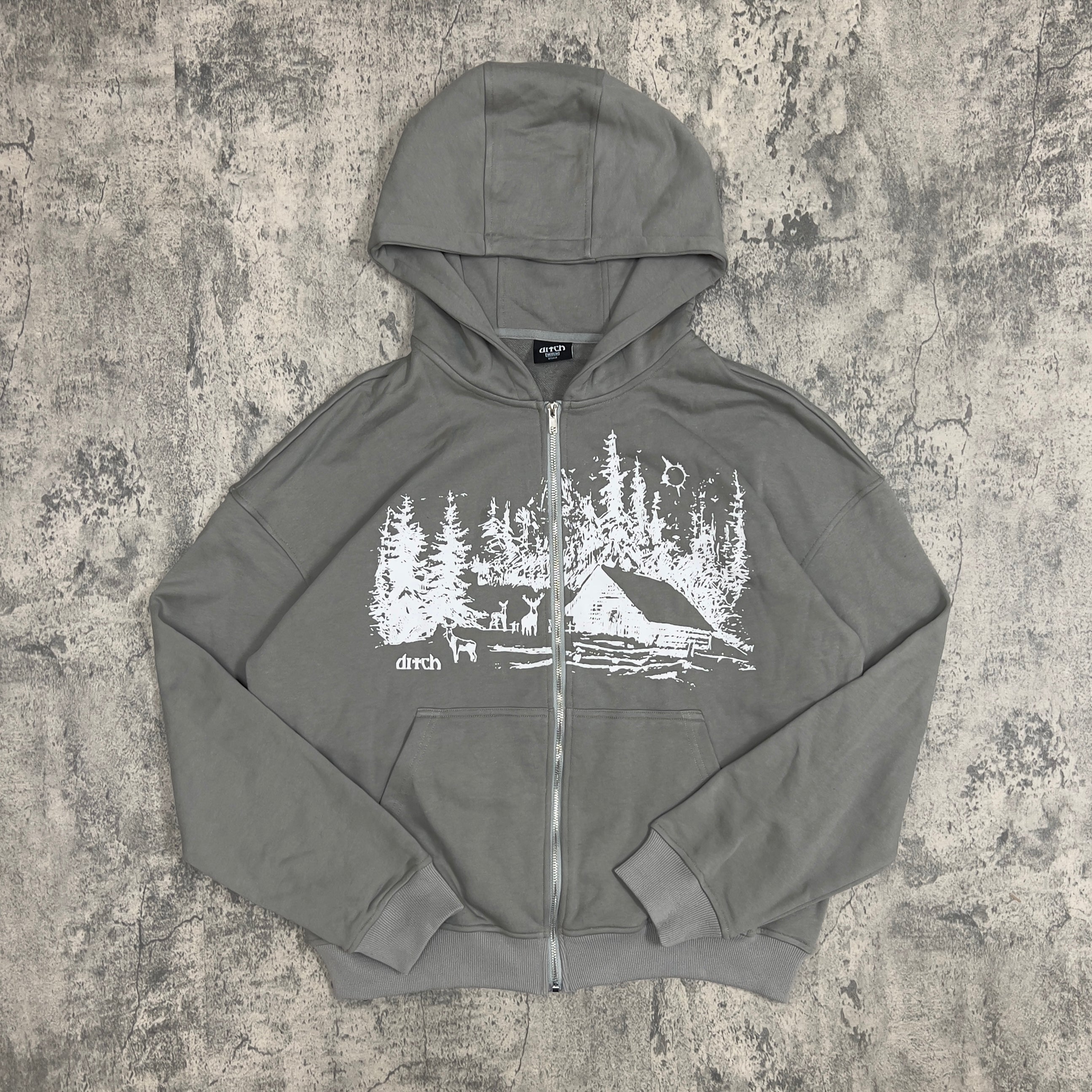 CABIN ZIPUP (CEMENT)-IYAMIUIO