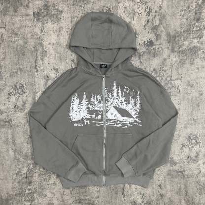 CABIN ZIPUP (CEMENT)-IYAMIUIO