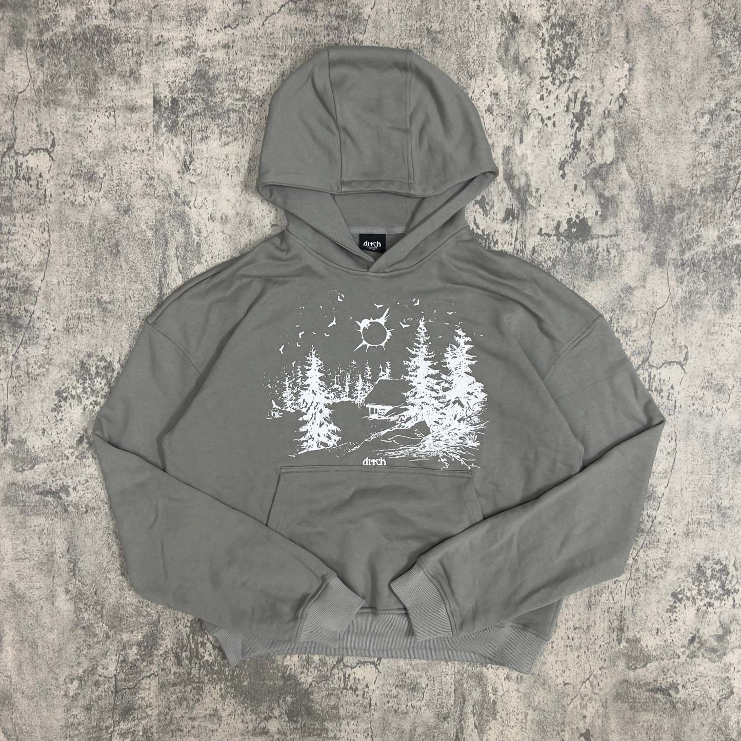 CABIN PULLOVER (CEMENT)-IYAMIUIO