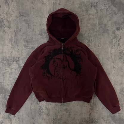 CHARON ZIPUP (CRIMSON)-IYAMIUIO