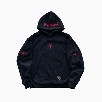 Asta Black Hoodie-BLACK CLOVE.R-IYAMIUIO