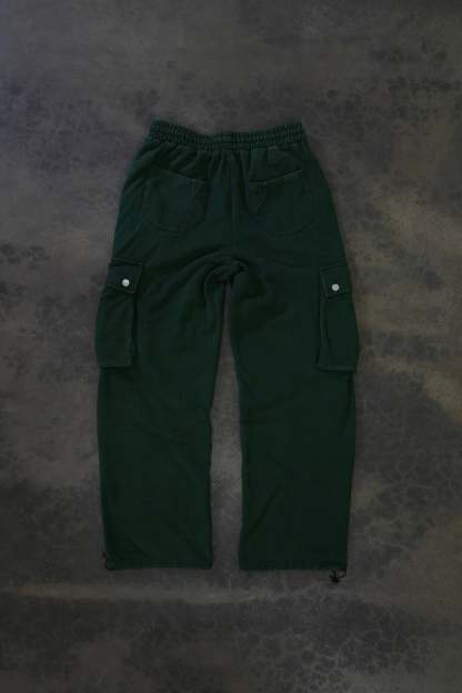 CARGO SWEATS (PINE)-IYAMIUIO
