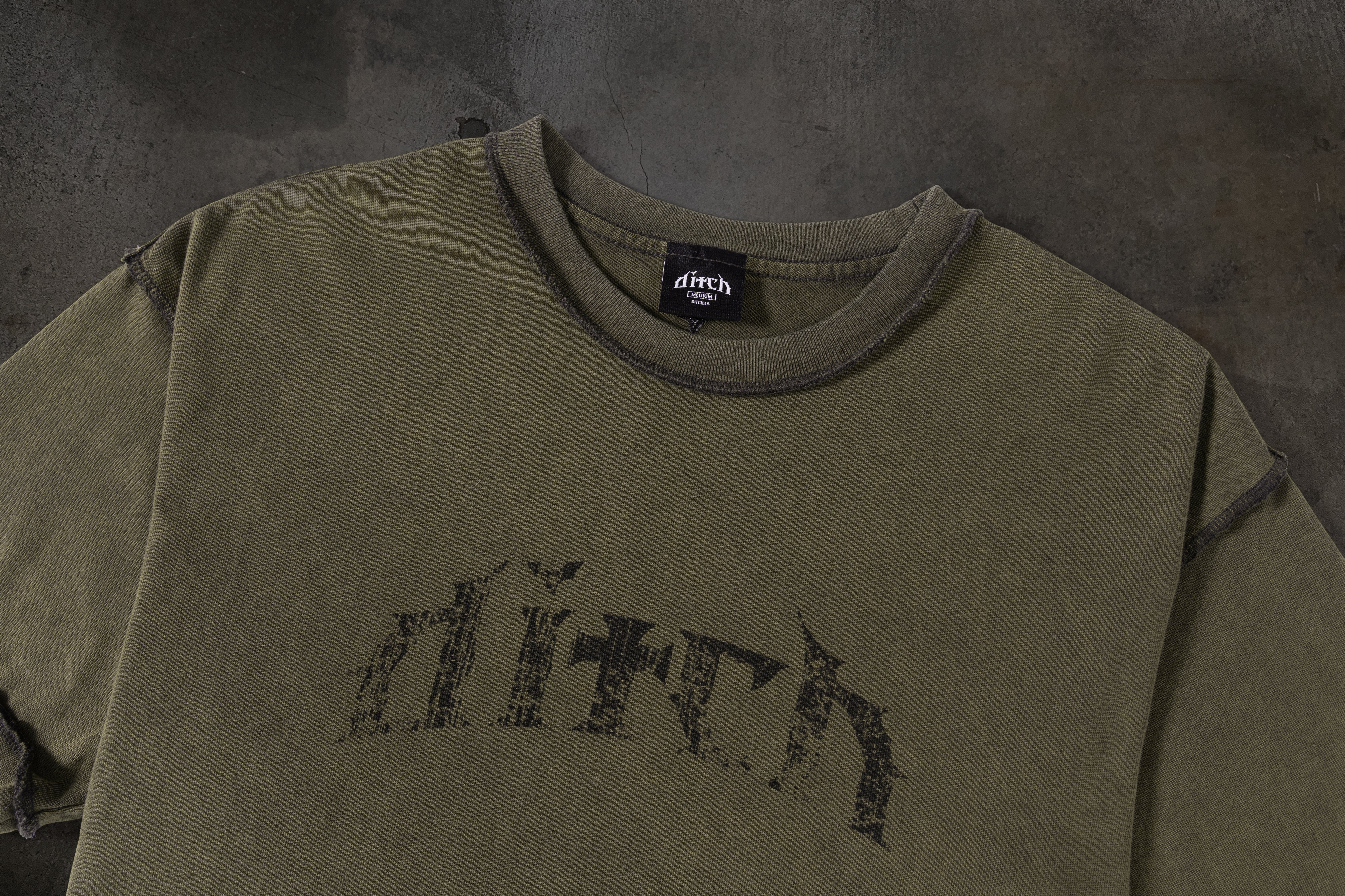 LOGO TEE (ASH)-IYAMIUIO