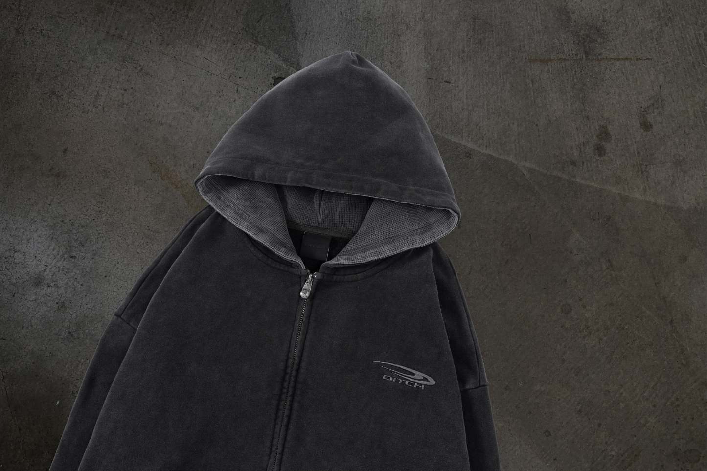 ATHLETIC ZIPUP (COAL)-IYAMIUIO