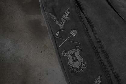 PATCHED SWEATS (COAL)-IYAMIUIO