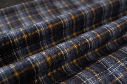 LEATHER FLANNEL (BROWN)-IYAMIUIO