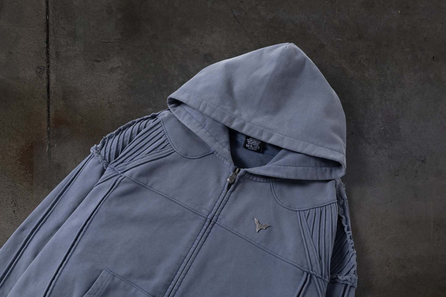 BIKER HOODIE (FLINT)-IYAMIUIO