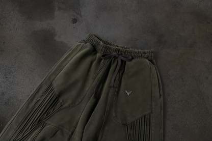 BIKER SWEATS (ASH)-IYAMIUIO