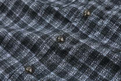 CORVIDITCH MONOGRAM FLANNEL (BLUE)-IYAMIUIO