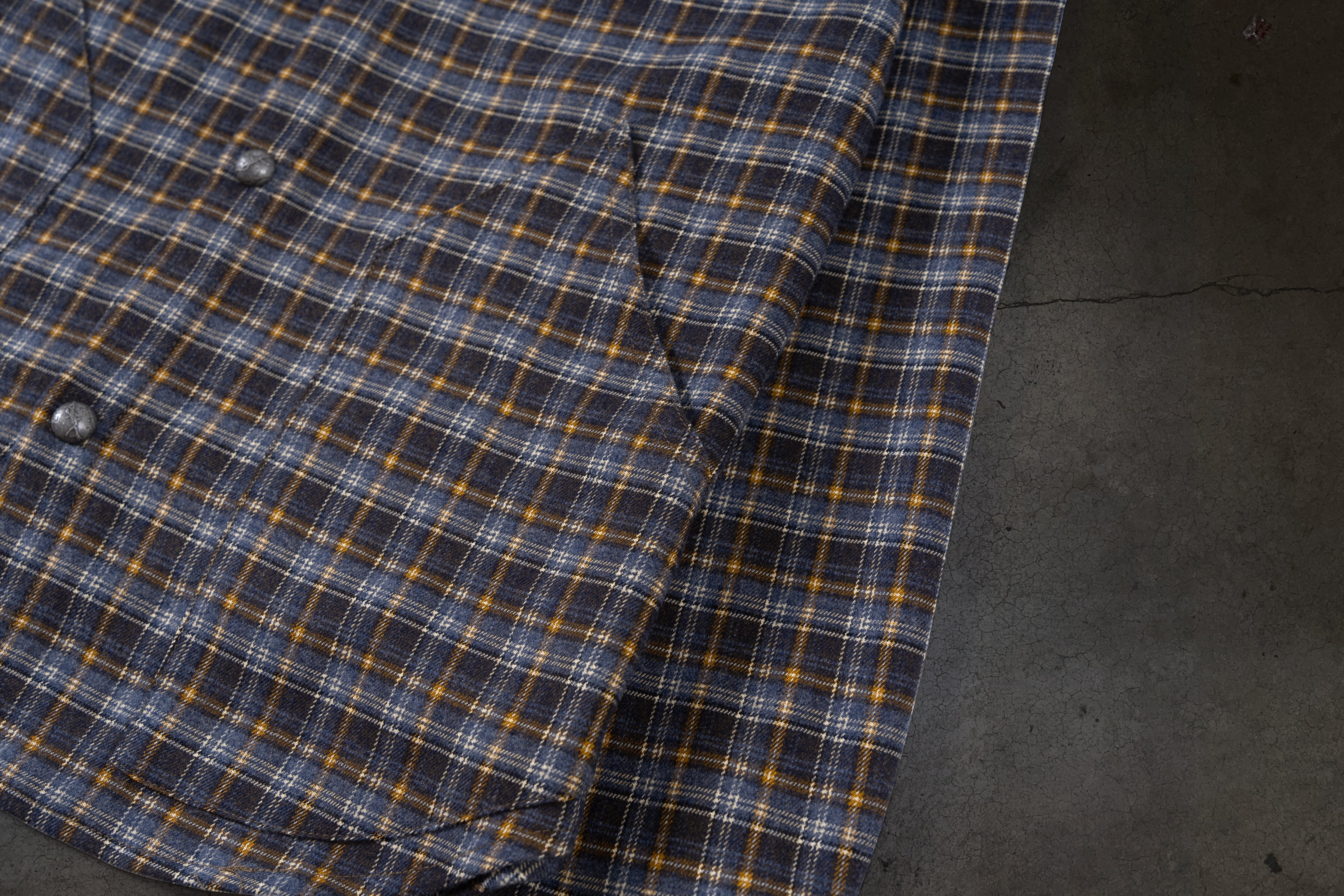 LEATHER FLANNEL (BROWN)-IYAMIUIO