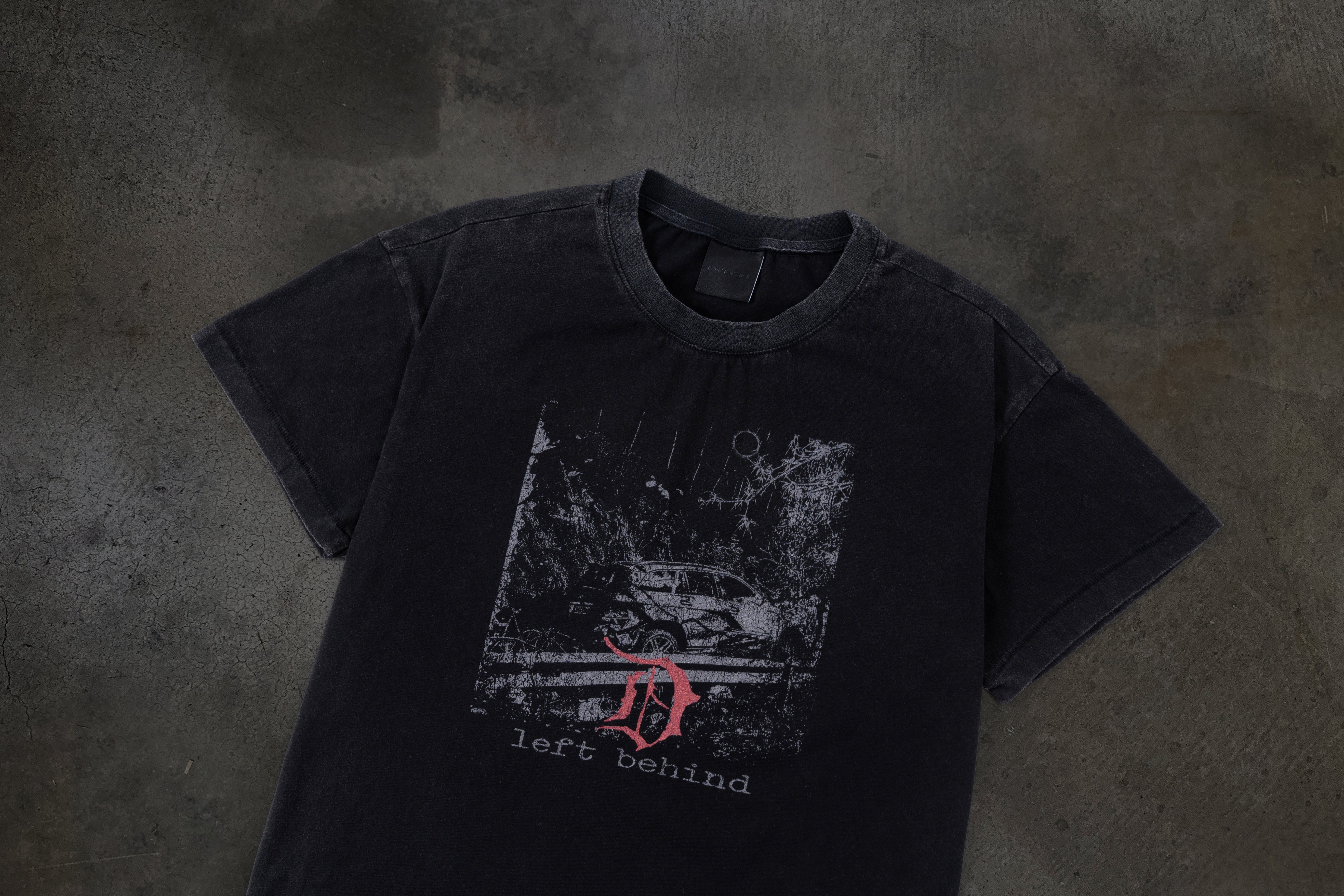 CAR CRASH TEE (COAL)-IYAMIUIO